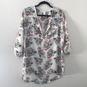 🖤3/15 Floral Blouse